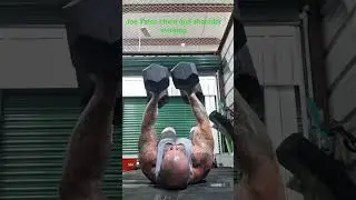 Joe Yates chest and shoulder workout