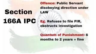 IPC 166, 166A, గురించి వివరణ, Balahaze, Advocate