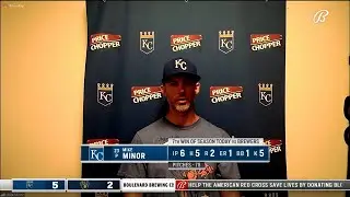 Minor says he was 'effectively wild' in start against Brewers