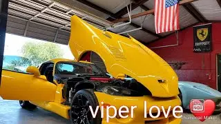 2001 gts viper coupe prep, clean, ceramic coating, gliss coating