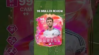 99 Muller Review in EA FC 25, this legend is a must complete 😎 #shorts #short #fc25 #eafc25 #muller