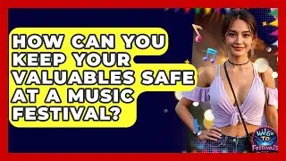How Can You Keep Your Valuables Safe At A Music Festival? - We Go To Festivals