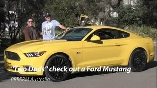 Ford Mustang GT V8 2016 года (обзор «Двух отцов») | BRRRRM Австралия