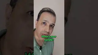 What's your handle #english #shorts