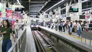 [HD] The Nankai Electric Railway Koya Line 2000 series (2038F + ?) at Namba Station (NK01)