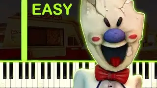 ICE SCREAM THEME - EASY Piano Tutorial