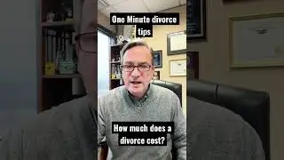 How much does a divorce cost?