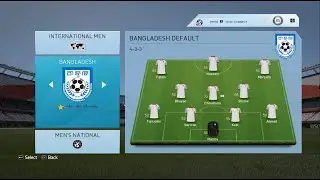 BFL and Bangladesh National Team || FIP 16 V9.0 AFC