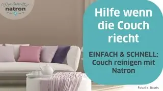 Couch reinigen mit Natron