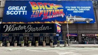 BACK TO THE FUTURE Trailer - Winter Garden Theatre - New York City