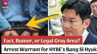 Ордер на арест Бан Си Хёка из HYBE — факт, слух или юридически неоднозначная ситуация? — Новости ...