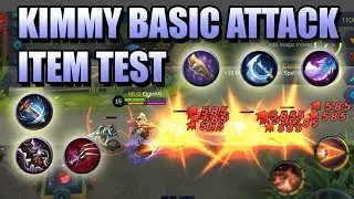 ITEM TEST ON KIMMY'S BASIC ATTACK