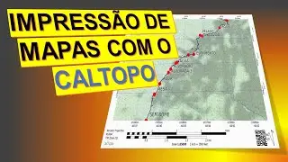 COMO IMPRIMIR MAPAS TOPOGRÁFICOS GRATUITAMENTE DE FORMA ON LINE COM O CALTOPO