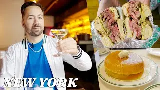 NEW YORK'S FLUFFIEST PANCAKES, BEST BAGEL SANDWICHES, OYSTERS & CHAMPAGNE - NYC Food Tour