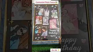 Customize Photo Frame 🖼️ All india dilevery #gift #birthday #india