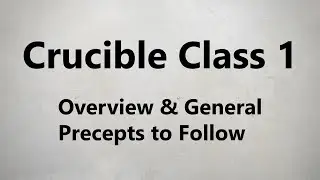 Destiny 2 | Crucible Class 1 | Intro and Basic Precepts