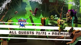 Kongregate Bitverse 🗡️ The Sandbox &bull; Alpha Season 5 💲 ALL QUESTS 71/71 + PREMIUM