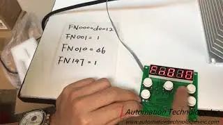 CNC Milling Spindle Panel operation parameter setup - Panel speed adjustment mode