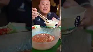 rau lang chấm mắm