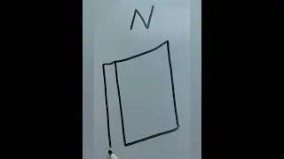 Draw N for notebook/#easy #drawing #viral #video #notebook #shorts/Haa-Meem 4science