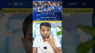 MI - The Comeback TeamFrom 9th position to 3rd position #mivssrh #mivsrh #srhvmi #srhvsmi