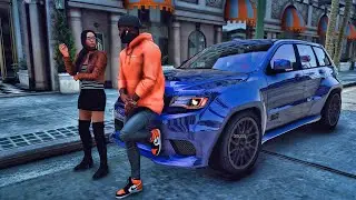 Готовимся к Рождеству в GTA 5 | Поехали на работу | Моды GTA 5 | 4K
