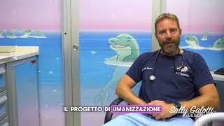 Pronto Soccorso Pediatrico a colori dono di ABIO Grosseto, Umanizzazione Pittorica di Sally Galotti 