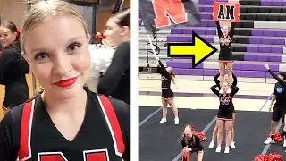 FIRST HIGH SCHOOL CHEER COMPETITION OF THE SEASON!