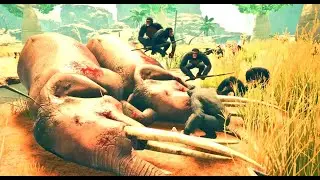 The Ape Clan Kill Couple Miocene Elephant |e[p182