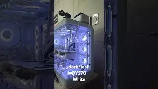 darkFlash DY570 White + LIAN LI Strimer Wireless 24P