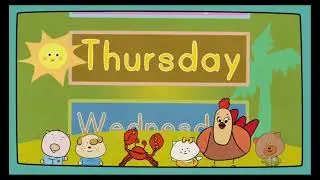 Monday Tuesday Wednesday Thursday Friday Saturday Sunday the singing walrus 