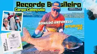 Peixe Gigante - Recorde Brasileiro pescador Ronildo Antonelli 🎣🎣🐟