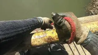 MAGNET FISHING DOWN AT BIG TIMBER CREEK#magnetfishing #fishing #metal #magnet #water #creek #scrap