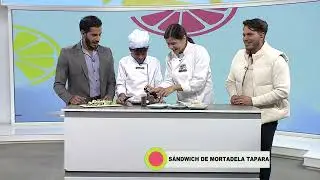 Toque gastron&oacute;mico con la chef Natalia Ram&iacute;rez / Ensalada C&eacute;sar y Mini pan de mortadela tapara (2/2)