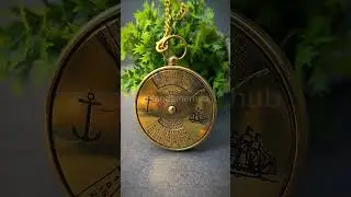 100-Year Brass Locket | Timeless Antique Pendant Necklace | Vintage Jewelry Keepsake #brass