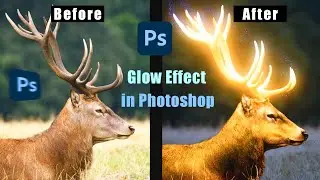 How to Add a Glow Effect in Photoshop | Neon Text & Lighting Effect Tutorial