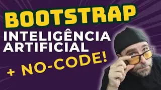 No-code com Inteligência Artificial e Bootstrap - Site de Vendas