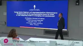 Democracy week - History of representative democracy