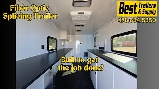 The Ultimate Mobile Fiber Optic Workstation &ndash; ATC 7x12 Trailer Tour!