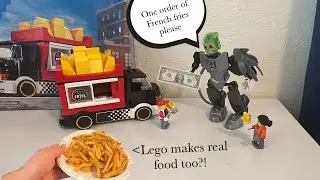 Can Lego make real food? Lego Fries food truck review 