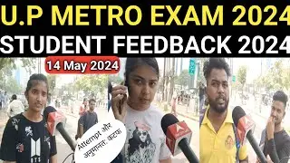U.P METRO EXAM 2024#U.P METRO EXAM analysis Today 2024#THE CITY LITE