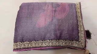सिंपल शॉवर साड़ी आने जाने के हिसाब की जो हर कोई लेना चाहता है।#bcomsareewala #designersarees