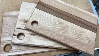 Super quick 3 cutting boards in less than an hour.