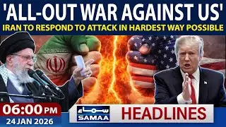 'All-Out W@r Against US | 'Iran to Respond to Attack in Hardest Way Possible | 6PM News Headlines