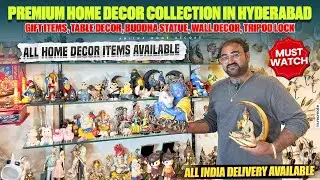 Premium Home Decor&rsquo;s Collection In Hyderabad | Gift Items,Table Decor,Buddha Statue,Tripod Clock etc
