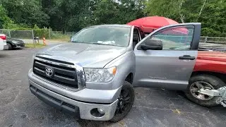Автоматическая коробка передач Toyota Tundra 2012 года без права обратной гарантии. Видеоролик ос...