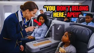 RACIST FLIGHT ATTENDANT HUMILIATES 10 YO BLACK GIRL ON PLANE &mdash; HER BILLIONAIRE DAD OWNS THE AIRLINE!
