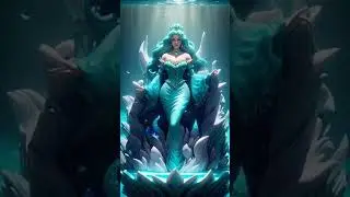 Aqua 🐠#sea #queen #ai #shorts #shortsfeed #shortvideo #stablediffusion #midjourney #underwater