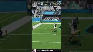 4th and 8, Young goes long for the touchdown! #madden24 #panthers #packers #bryceyoung #nfl