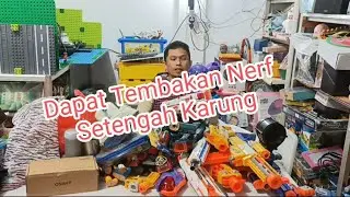 Mainan Nerf Berserakan Dikarungan Second Singapur